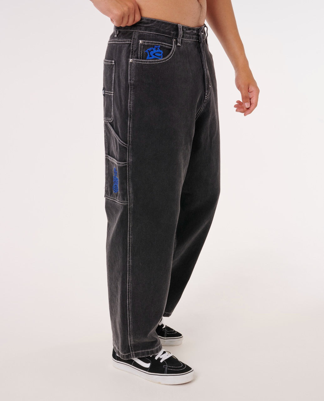 RAW ENERGY CARPENTER PANT - black