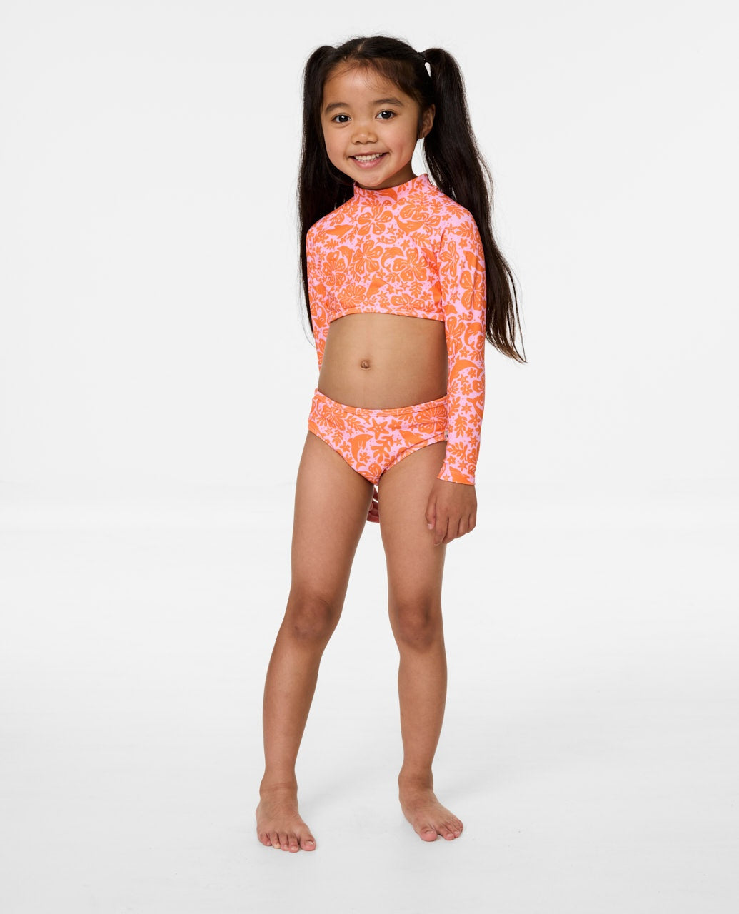 SUN SWELL LS SET GIR - mandarin orange