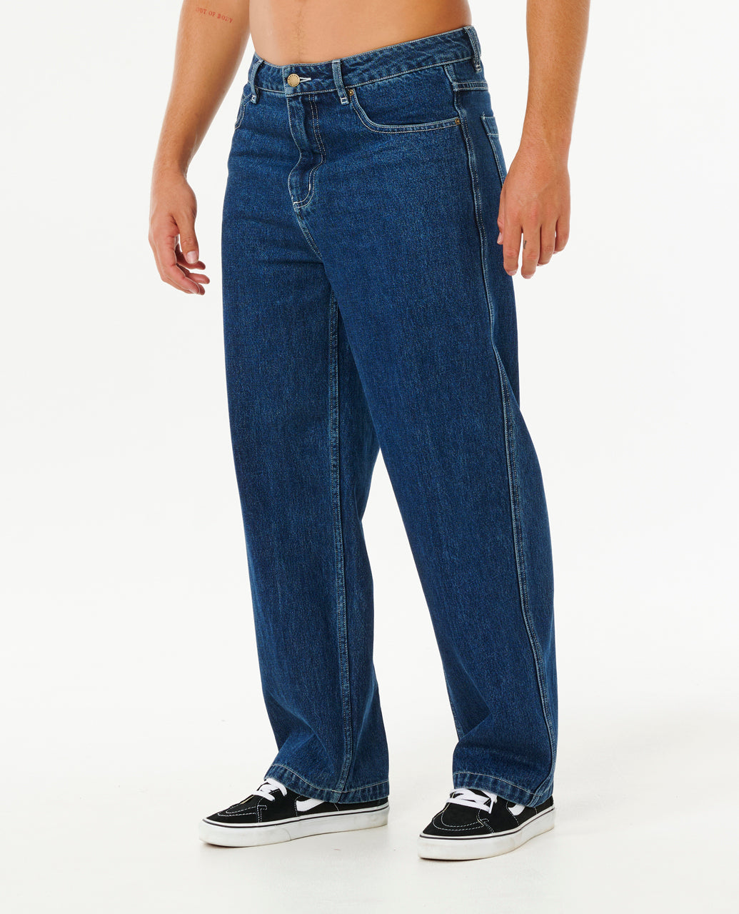 NU DOSE DENIM PANT - true indigo