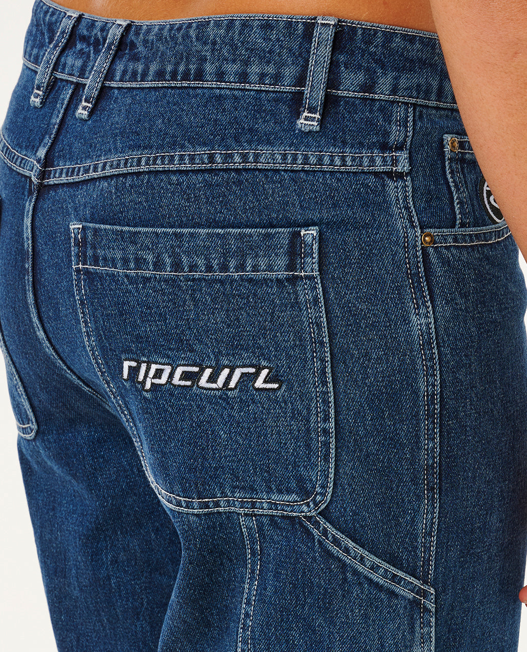 NU DOSE DENIM PANT - true indigo
