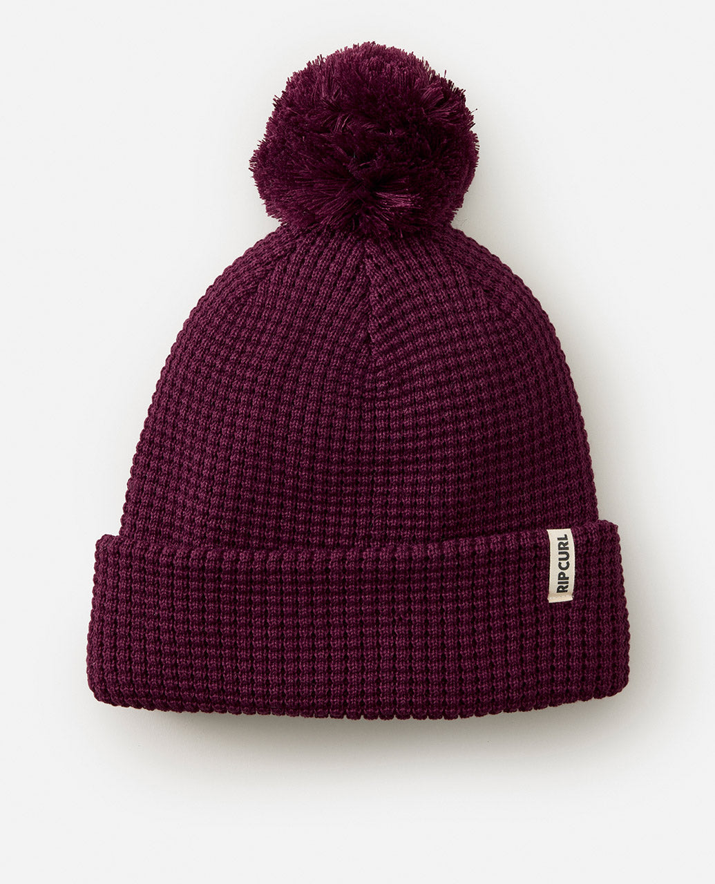 ANOETA REG POM POM BEANIE - burgundy
