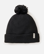 ANOETA REG POM POM BEANIE - black