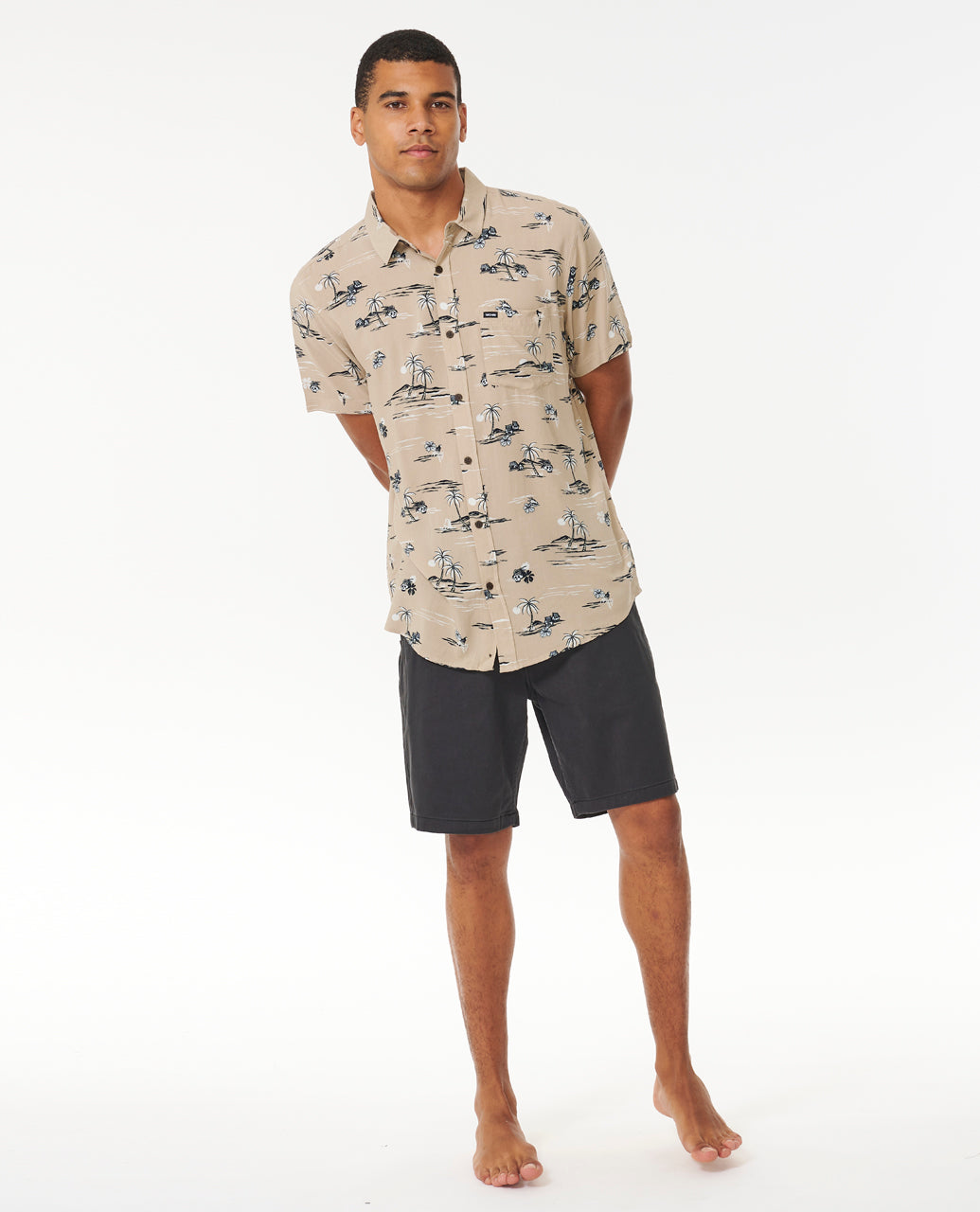 PARTY PACK S/S SRT - taupe