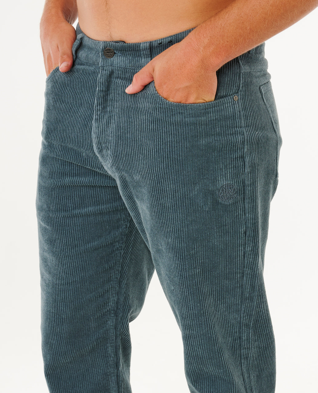 PREMIUM SURF CORD PANT - pine night