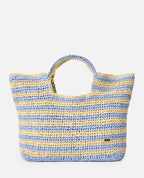 CLASSIC SRF PAPER 27L TOTE - blue/natural
