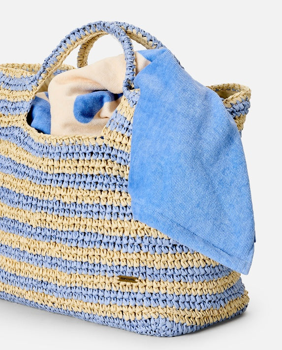 CLASSIC SRF PAPER 27L TOTE - blue/natural