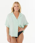 PREMIUM SURF S/S SHIRT - aqua