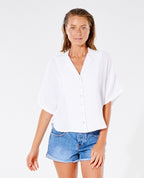 PREMIUM SURF S/S SHIRT - white