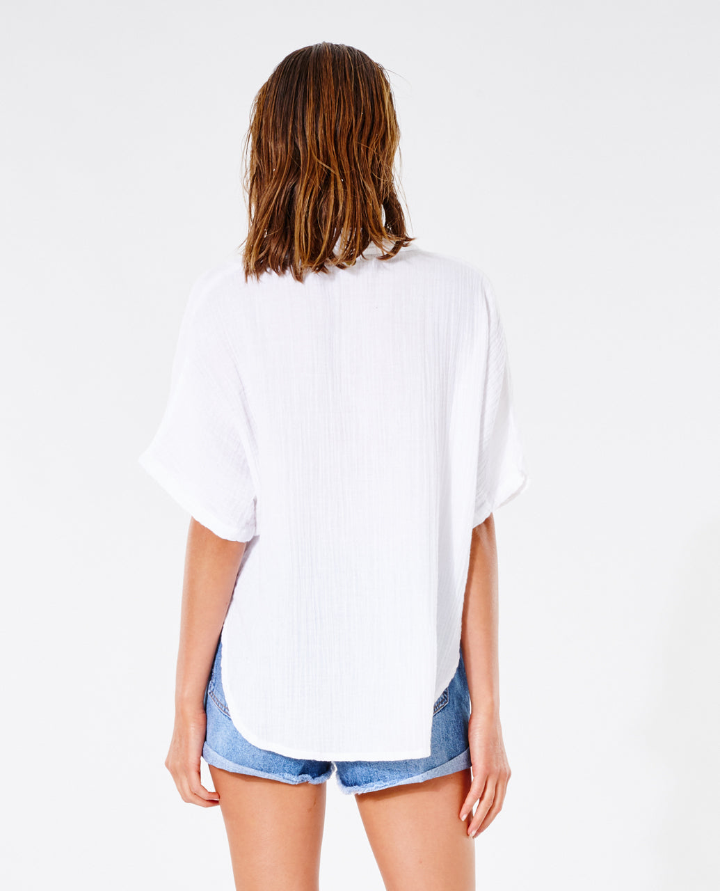 PREMIUM SURF S/S SHIRT - white
