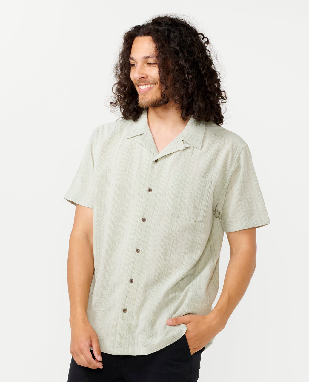 CHECK MATE S/S SHIRT - mint