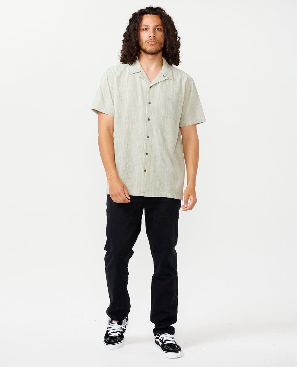 CHECK MATE S/S SHIRT - mint