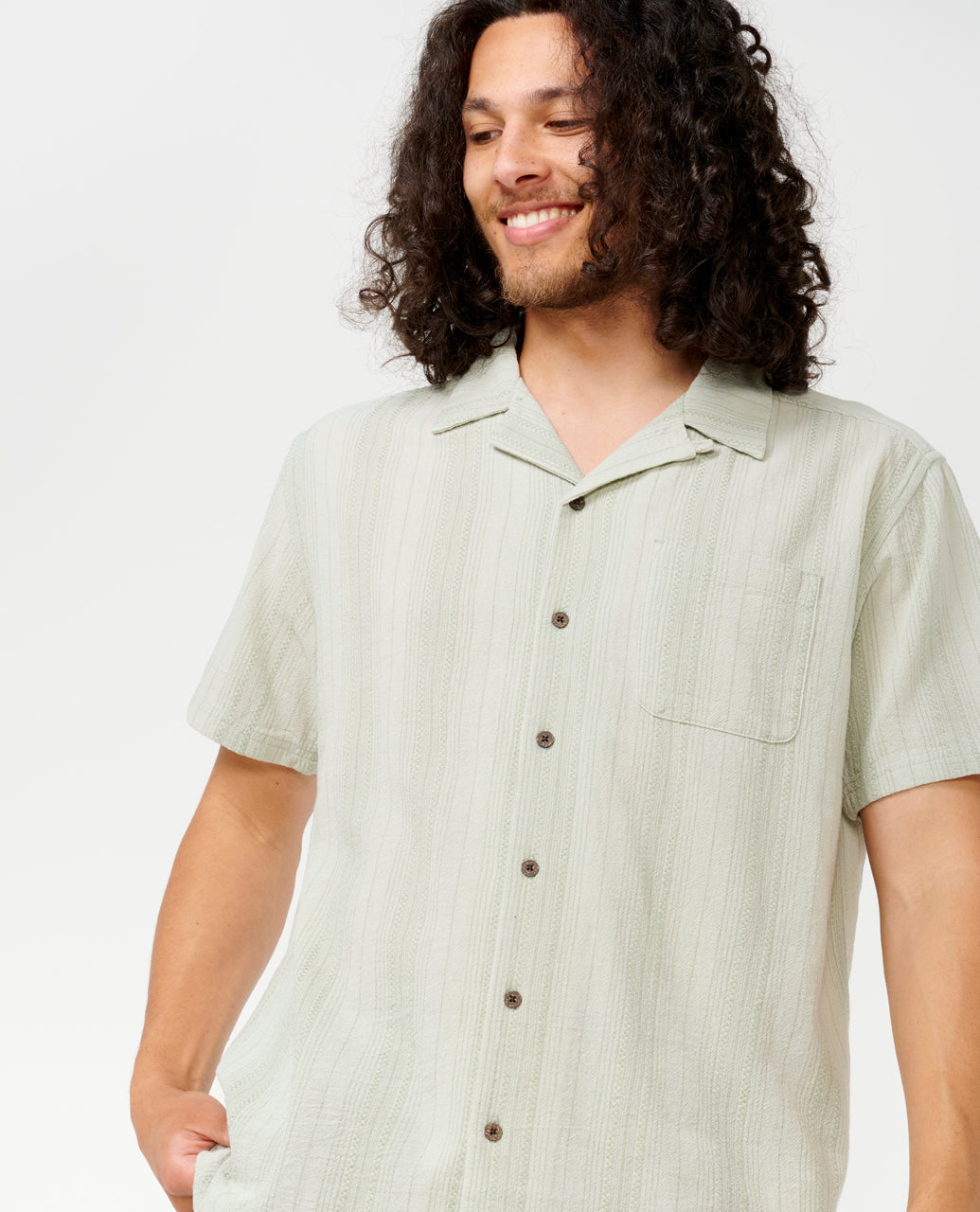 CHECK MATE S/S SHIRT - mint