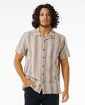CHECK MATE S/S SHIRT - bone