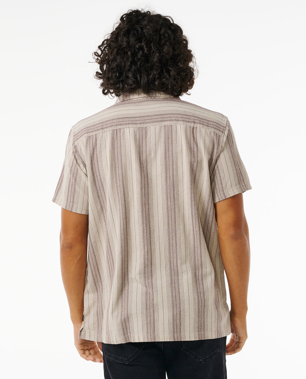 CHECK MATE S/S SHIRT - bone