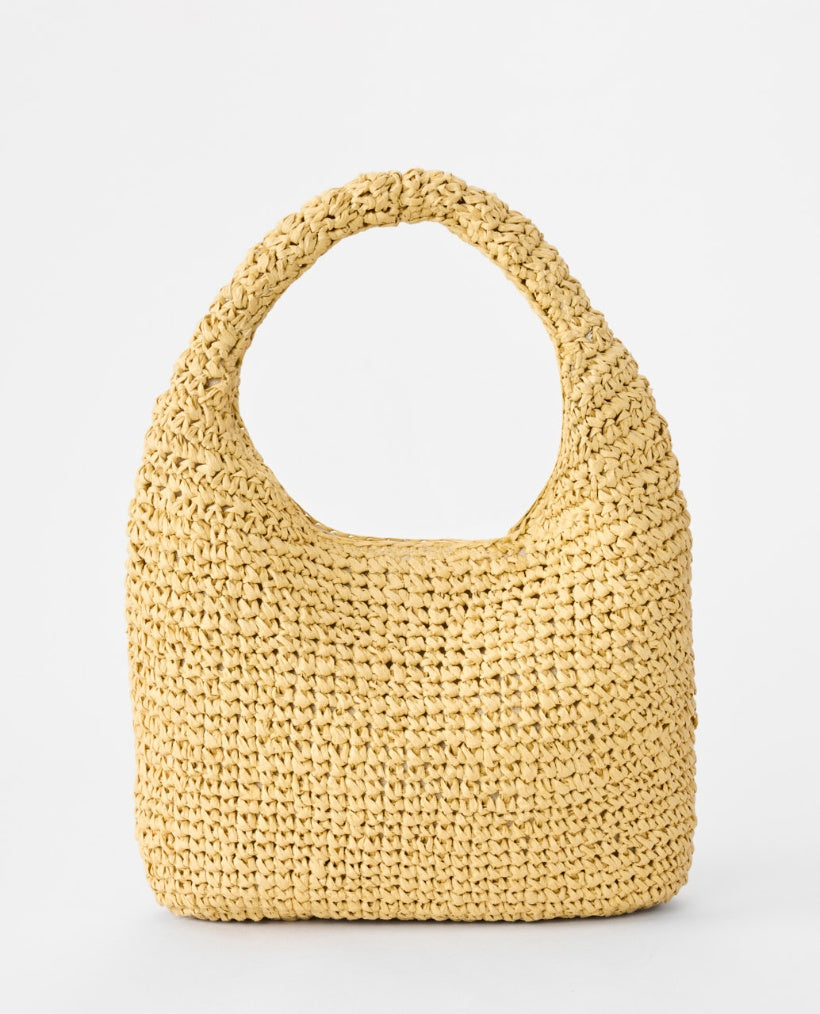 CLASSIC SURF PAPER HAND BAG - natural