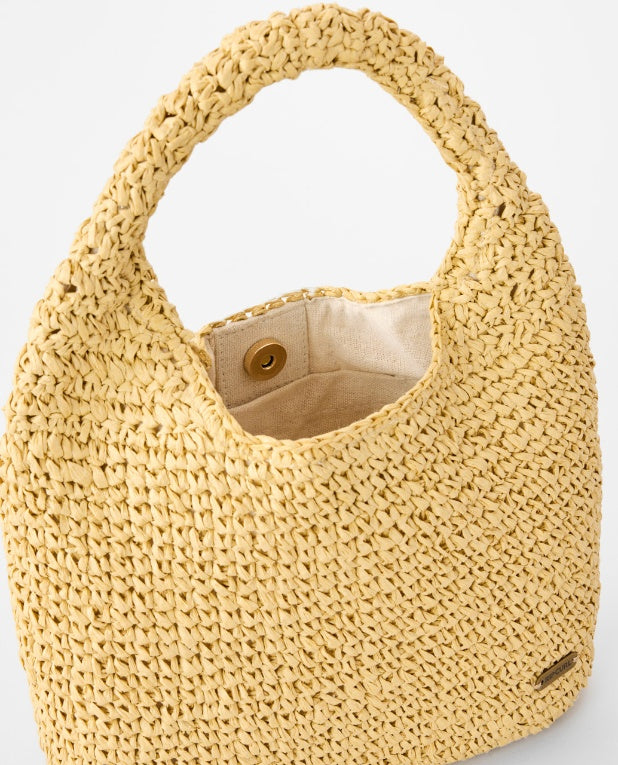 CLASSIC SURF PAPER HAND BAG - natural