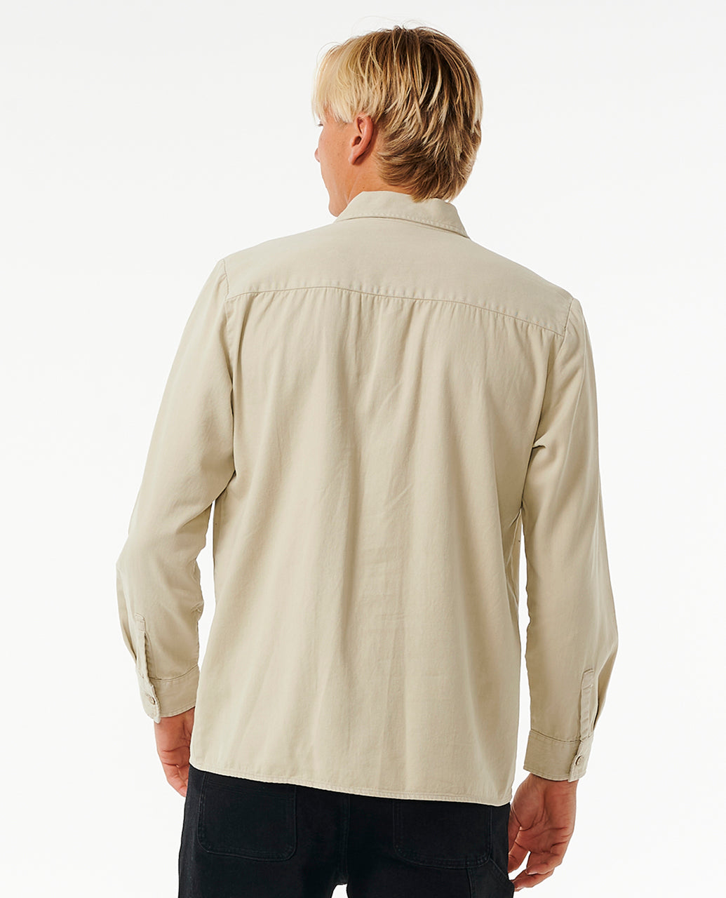 QUALITY SURF PRODUCTS L/S SHIR - vintage white