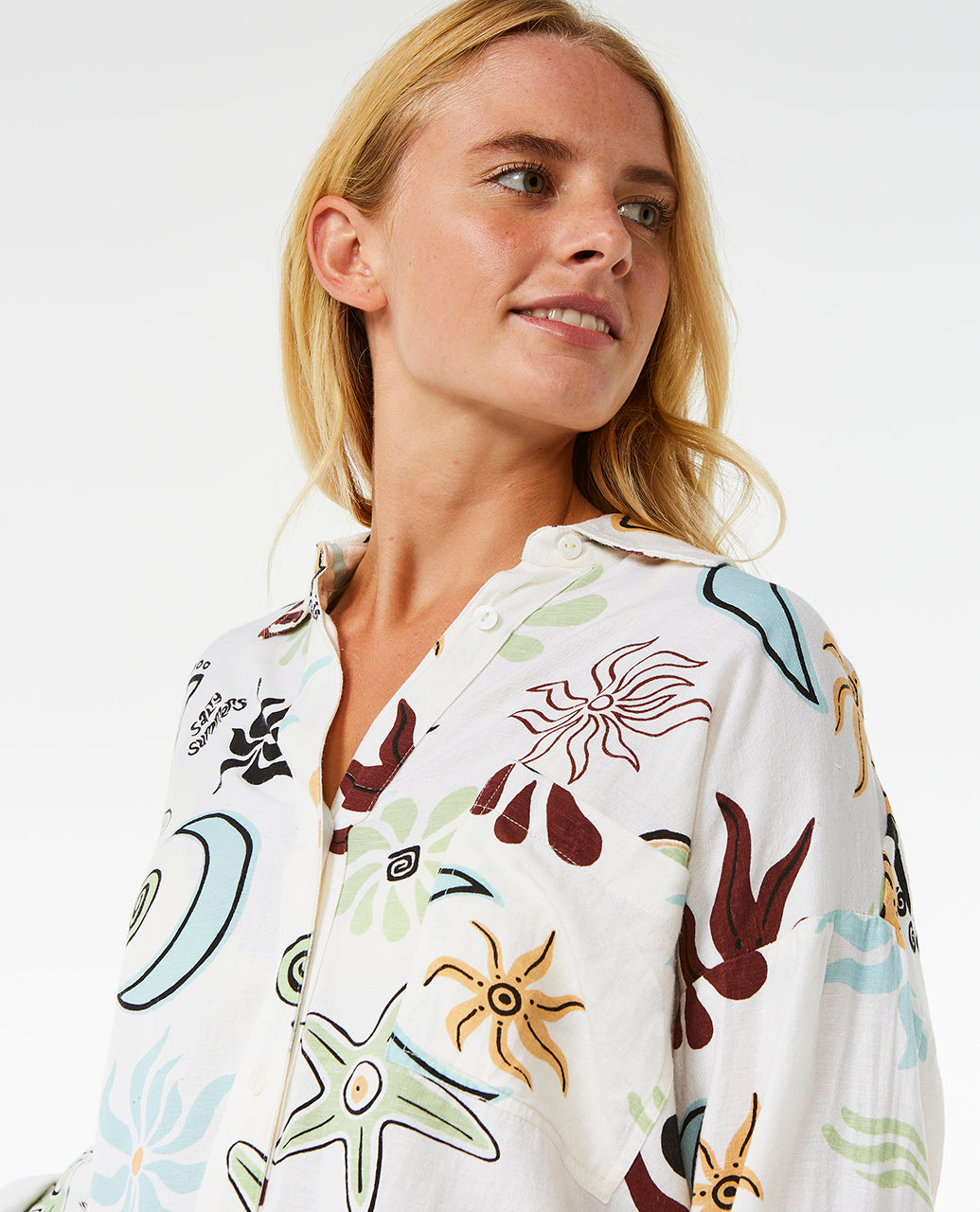 HOLIDAY MOTIFS SHIRT - multico