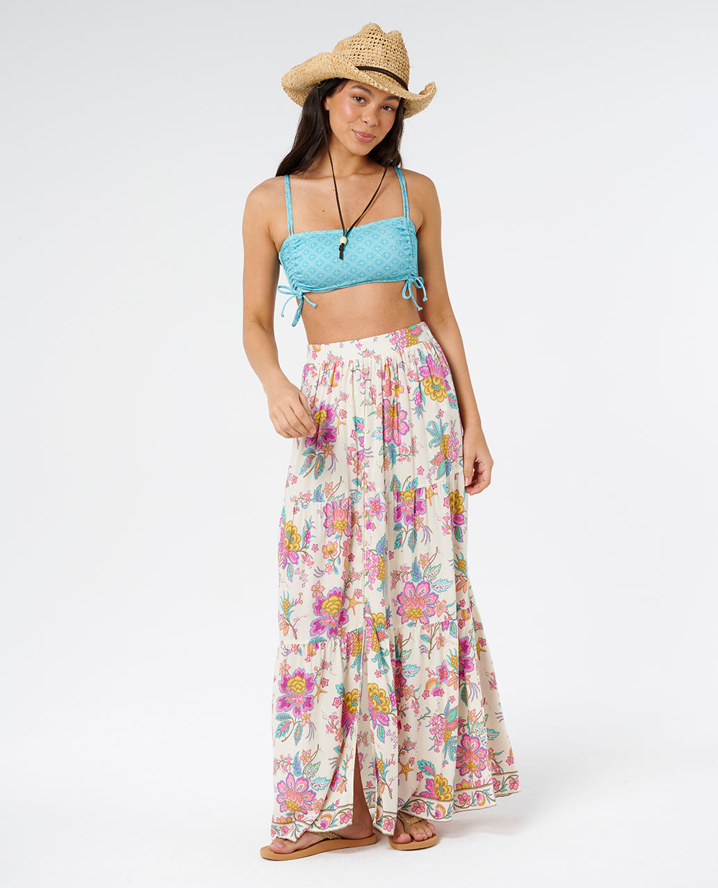 HALF MOON BAY BUTTON MAXI - multico