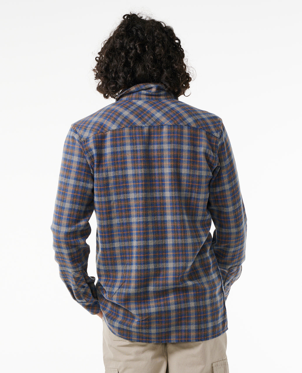 ARCHIVE OCEAN TECH FLANNEL - cobalt navy