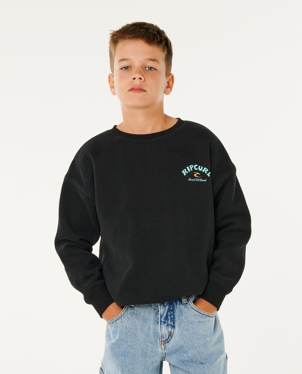 SHRED TILL DEAD CREW-BOY - black