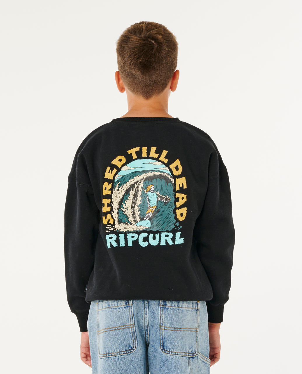 SHRED TILL DEAD CREW-BOY - black