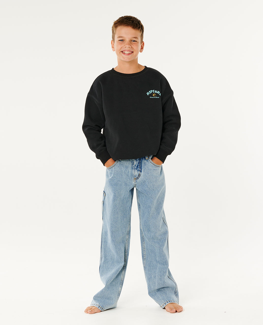 SHRED TILL DEAD CREW-BOY - black