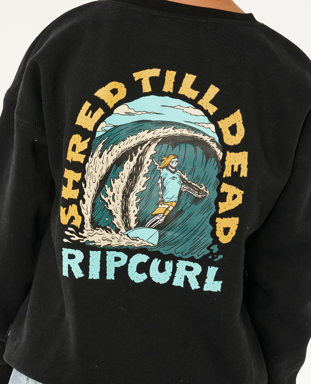 SHRED TILL DEAD CREW-BOY - black
