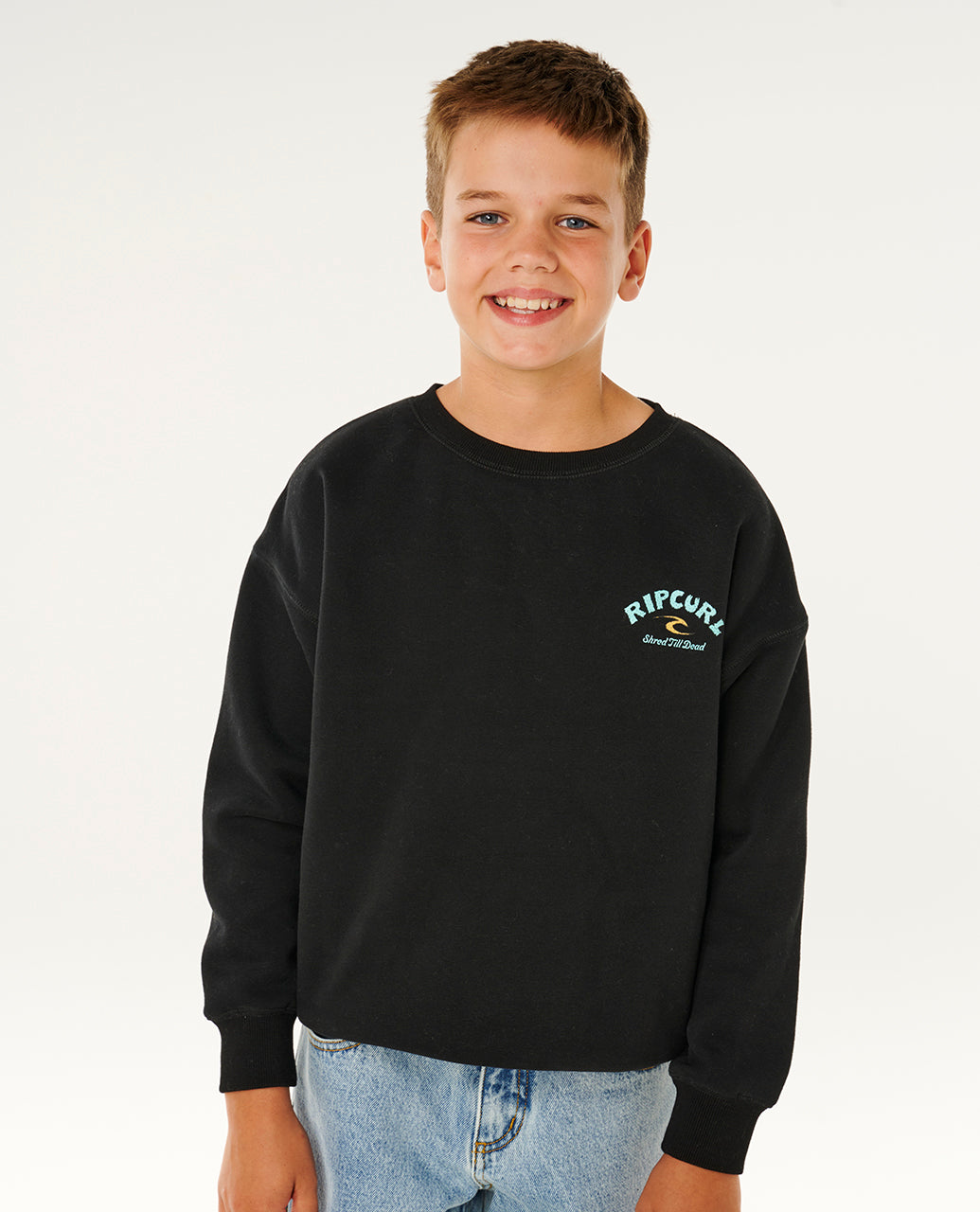 SHRED TILL DEAD CREW-BOY - black