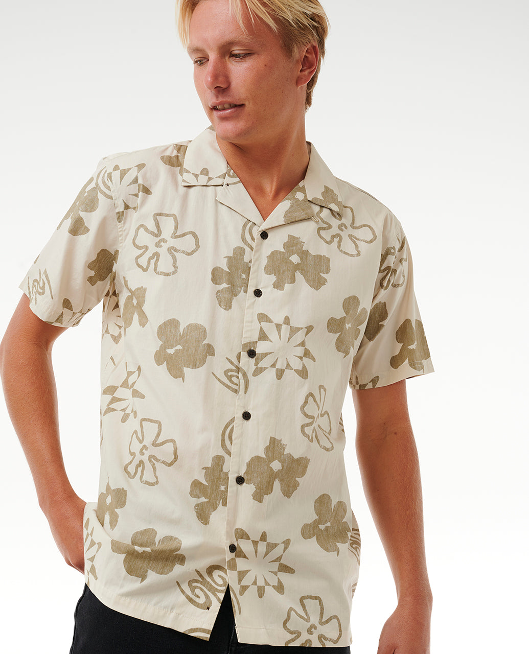 SWC II S/S SHRT - vintage white