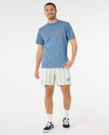 MOD CALI STRIPE VOLLEY - bluefin