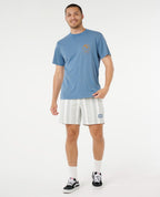 MOD CALI STRIPE VOLLEY - bluefin