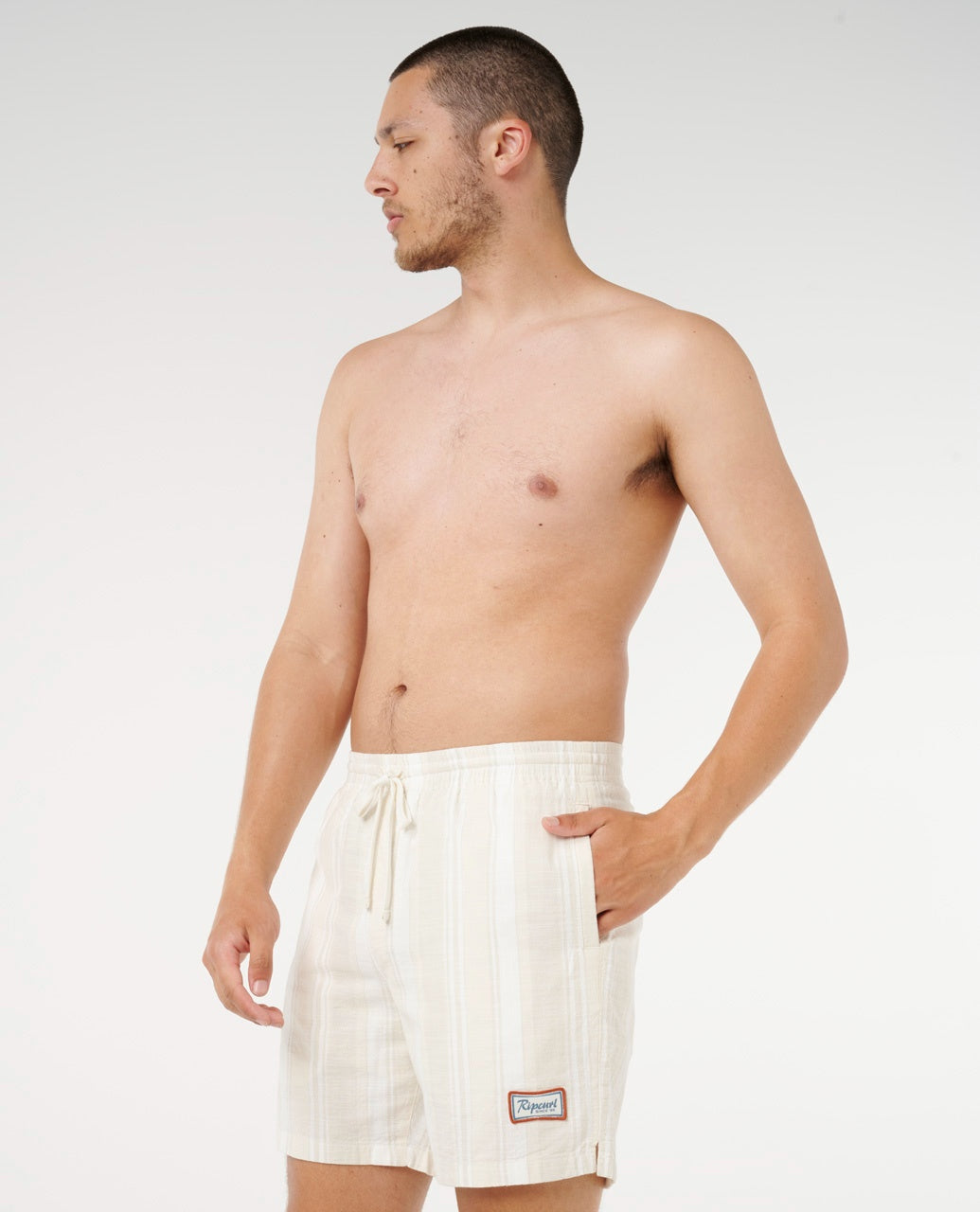 MOD CALI STRIPE VOLLEY - bone