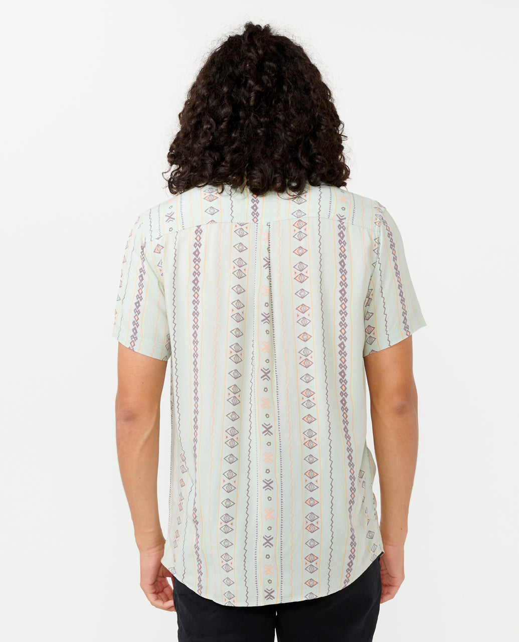 FUN TIMES S/S SHIRT - mineral blue