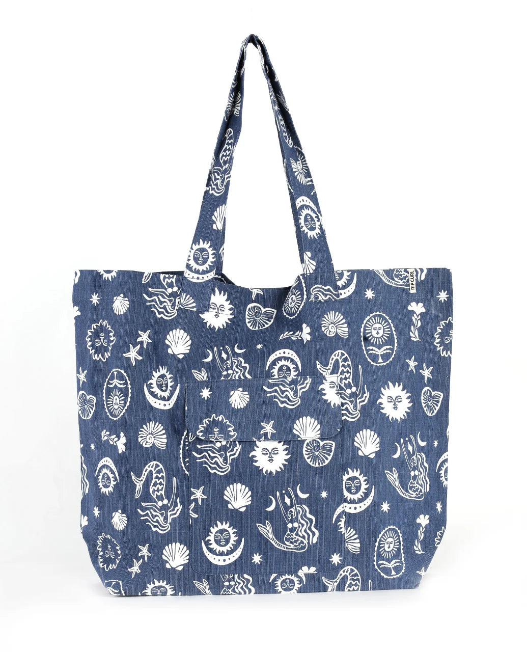 MIXED POCKET 31L TOTE - vintage navy