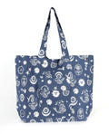 MIXED POCKET 31L TOTE - vintage navy