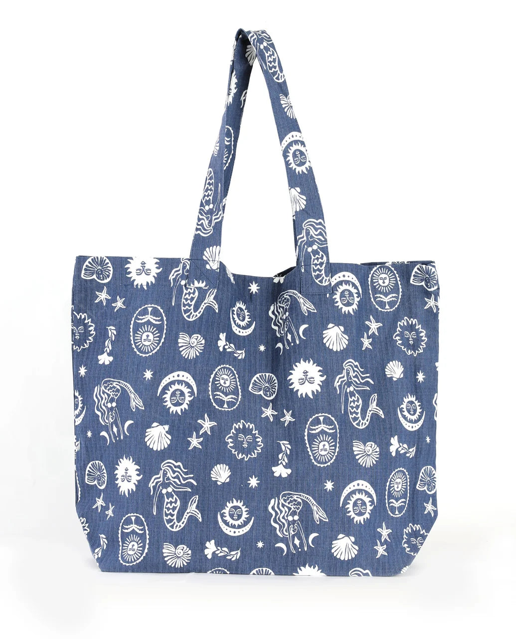 MIXED POCKET 31L TOTE - vintage navy