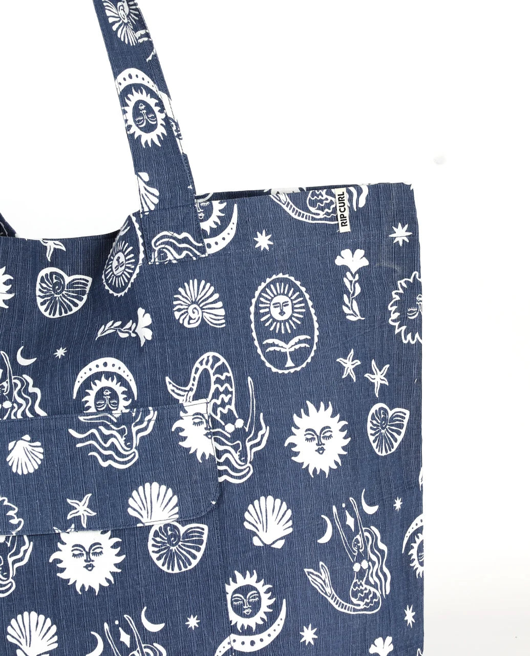 MIXED POCKET 31L TOTE - vintage navy