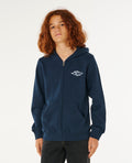 HAZEY DAYS ZIP THRU-BOY - dark navy