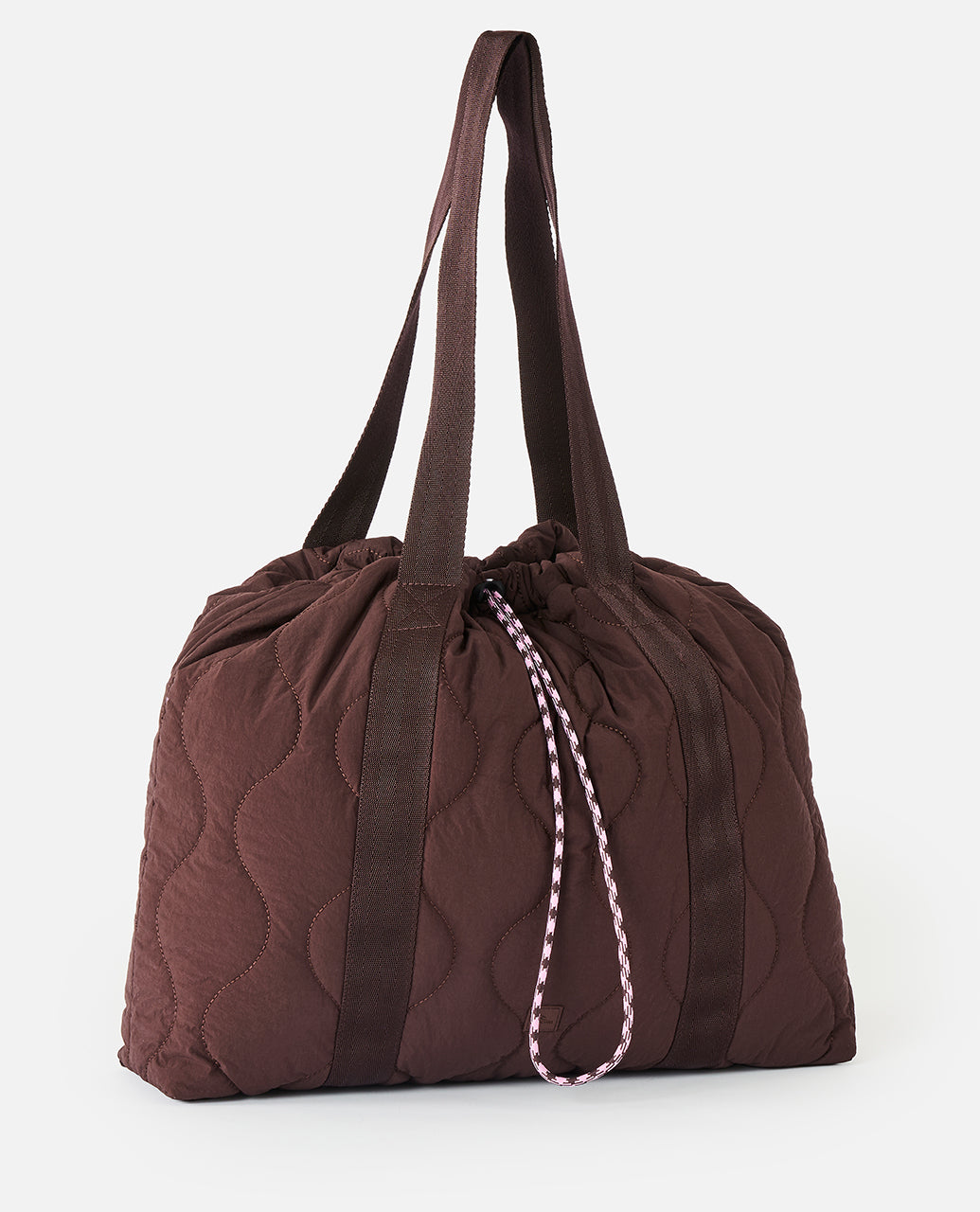 BILBAO CINCH TOTE - dark plum
