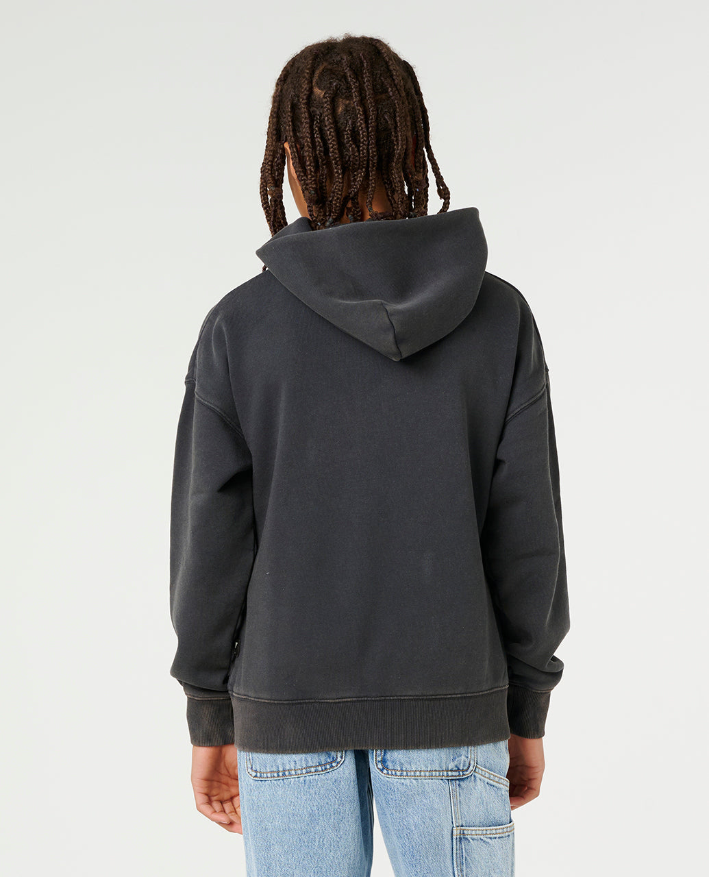 LIQUID TRIPS ZT HOOD-B - washed black