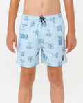 EVOLUTION MOTIF VOLLEY - BOY - light blue