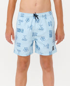 EVOLUTION MOTIF VOLLEY - BOY - light blue