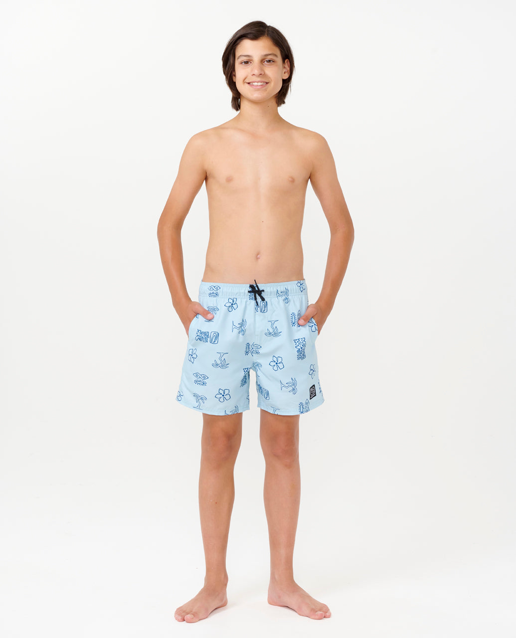 EVOLUTION MOTIF VOLLEY - BOY - light blue