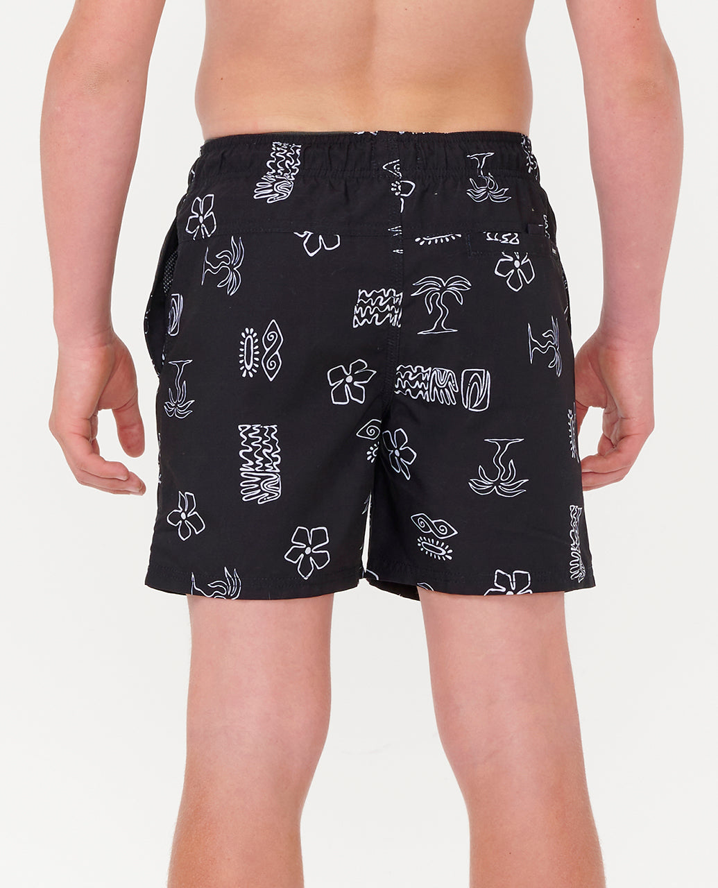 EVOLUTION MOTIF VOLLEY - BOY - washed black