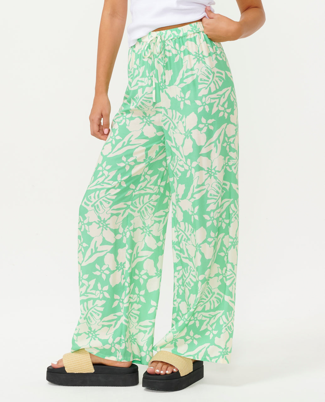SUN TO SEA PANT - green