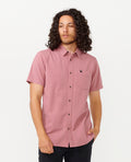 CLASSIC SURF WASHED S/S SHIRT - mushroom