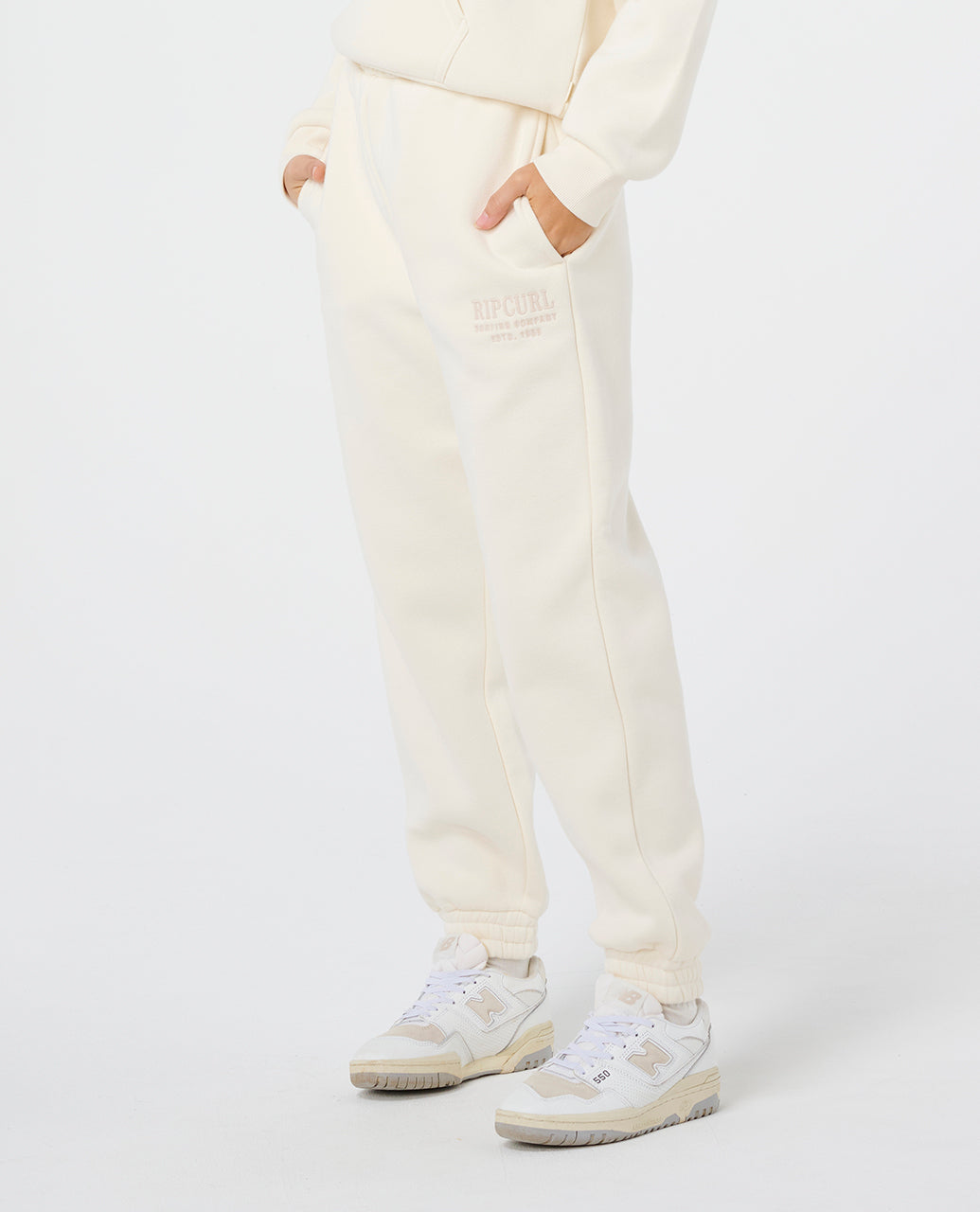 SURF STAPLE TRACKPANT - bone