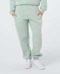 SURF STAPLE TRACKPANT - aqua gray