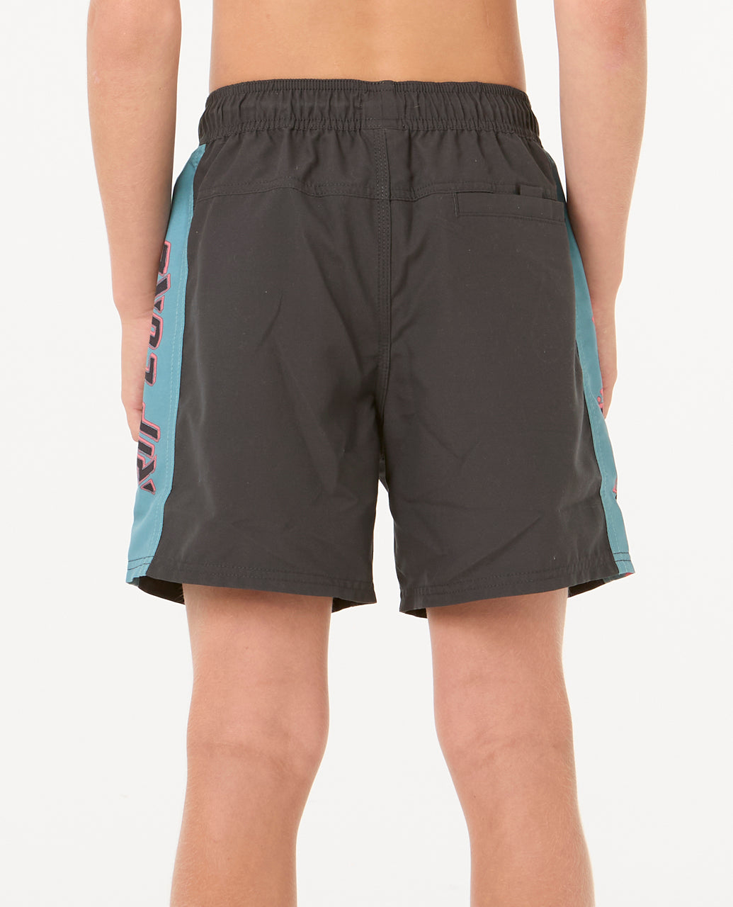 RAW ENERGY BLOCK VOLLEY - BOY - washed black